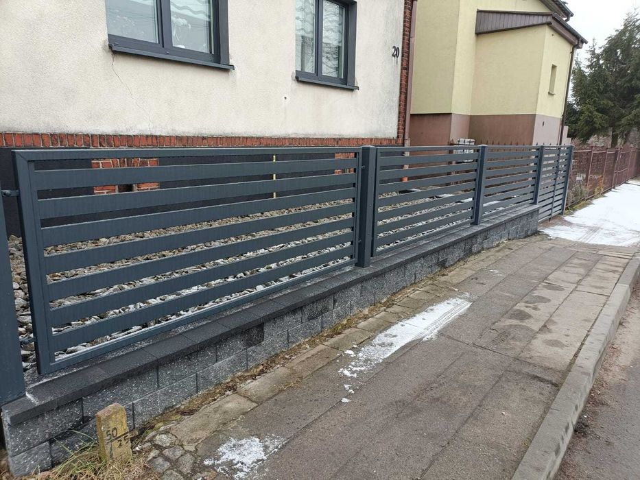 Bramy, Furtki, Napędy, Przęsła, Bramy przesuwne, Montaż, Cynkowanie