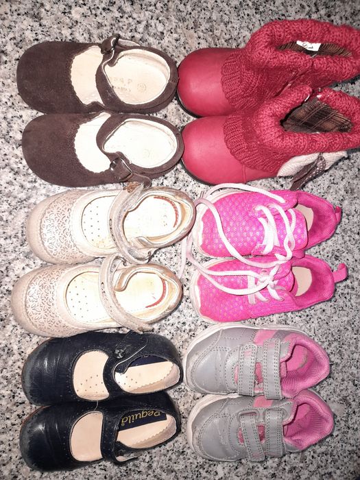 Assorted footwear, size 21