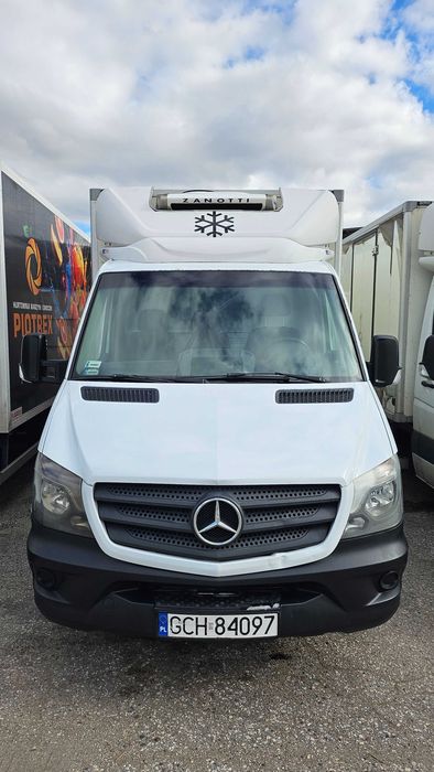 Mercedes Sprinter 316, chłodnia, winda, koła bliźniacze! salon POLSKA ...