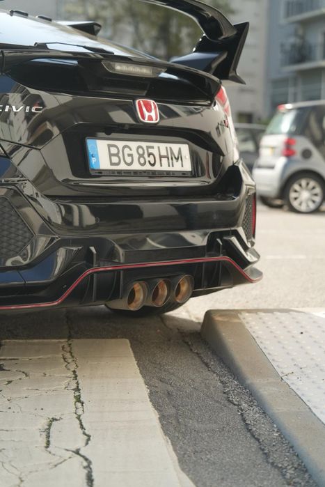 Honda Civic Type R com escape Remus e Remus Sound Control