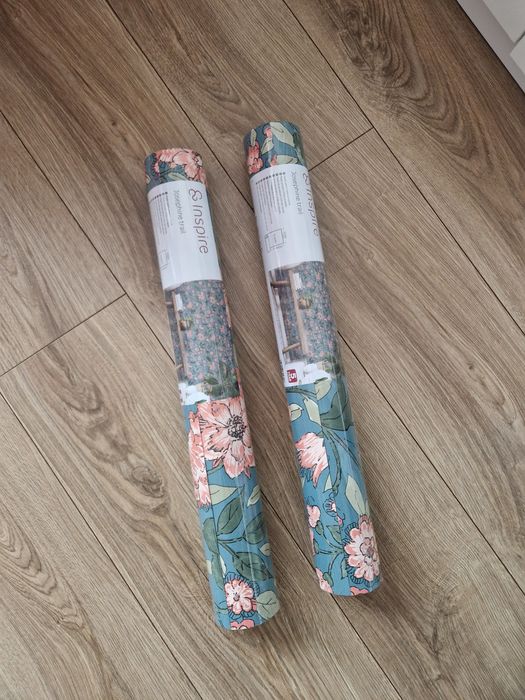 Tapeta Josephine jasnoniebieska winylowa na flizelinie Inspire