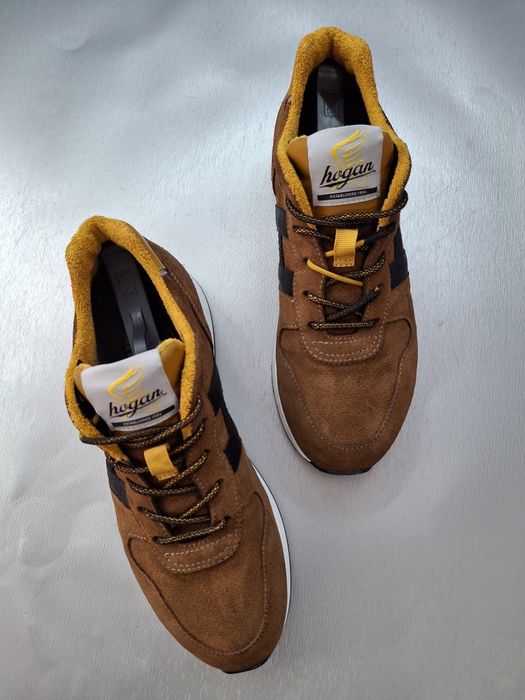 Кроссовки Hogan H86RUN Brown 
ОРИГИНАЛ Италия!
Отлично подход