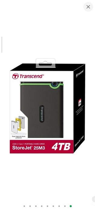 Жорсткий диск Transcend 25M3 4TB