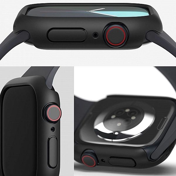 Ringke Slim 2-Pack Apple Watch 10 (46 Mm) Clear & Matte Black