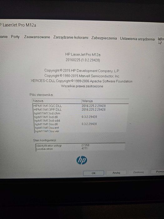 Drukarka HP M12A Laserowa