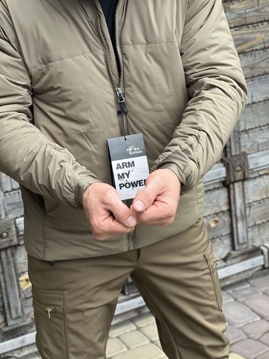 Тактична утеплена куртка весна без велкро Call Dragon олива. Є гурт