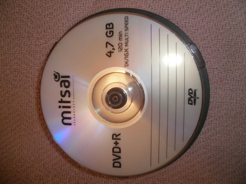 CD'S + DVD's para gravação