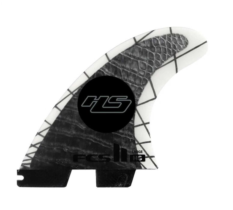 Quilhas FCS II Hayden Shapes PC Carbon Large Thruster - Como Novas