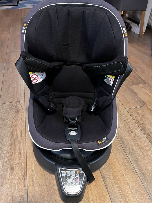 Fotelik obrotowy Besafe izi Turn i-Size czarny