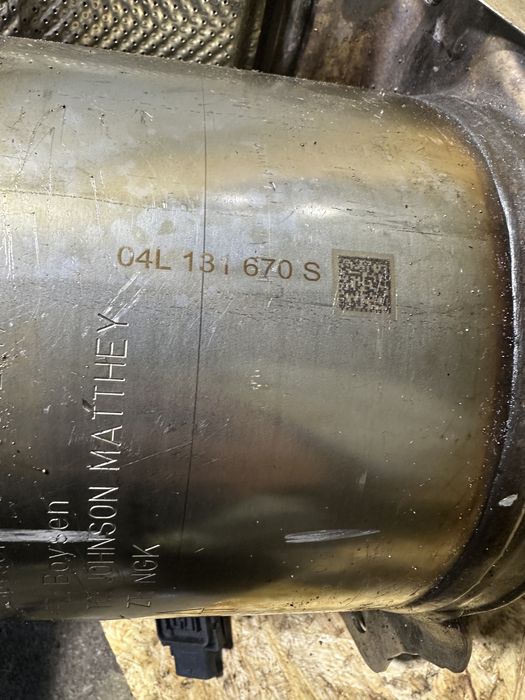 Katalizator Dpf A4 b9 8W0 A5 8W AUDI Q5 SQ5 80A 2.0 TDI TED 04L131670S