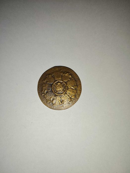 Medalha da Vitória Belga (1914-1918) - I Guerra Mundial - Bronze