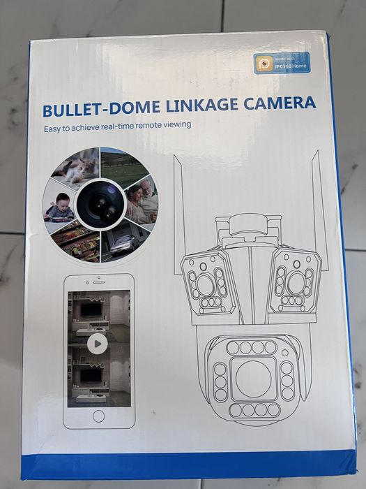 IP камера / wi-fi camera / 16 mp / 12x зум / 3 в 1 / три камери