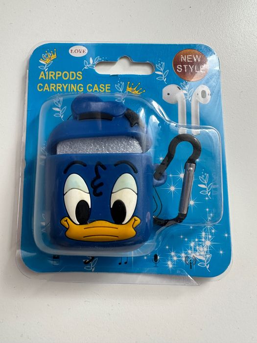 чехол airpods silicon case с карабином