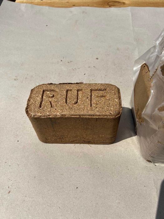 ‼️Дубові брикети RUF (Руф) — купити паливні брикети за вигідною ціною