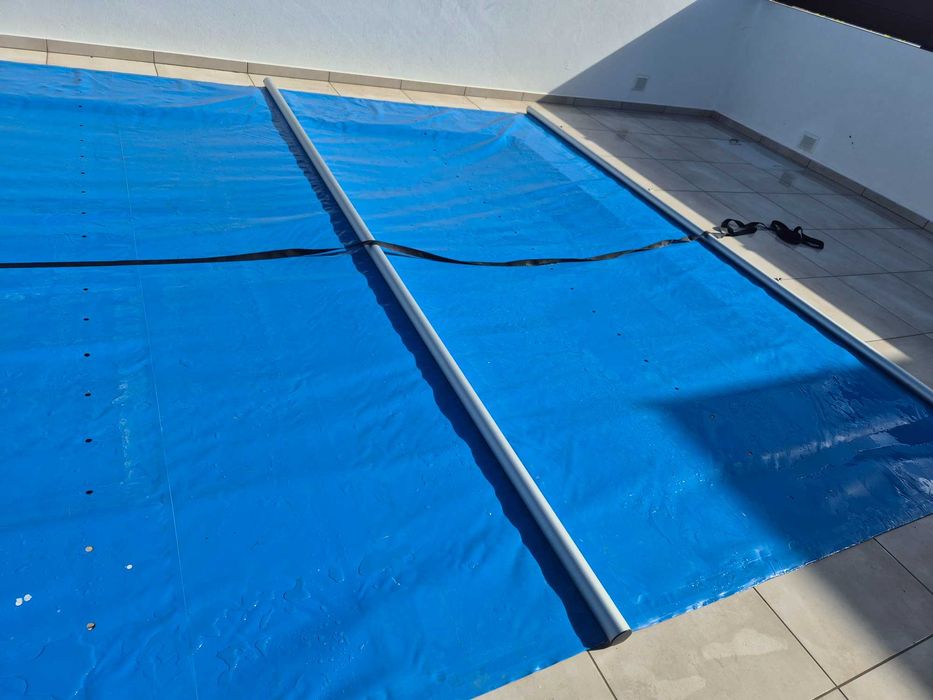 Cobertura Piscina com barras de Segurança 8,2 M por 3,4 M