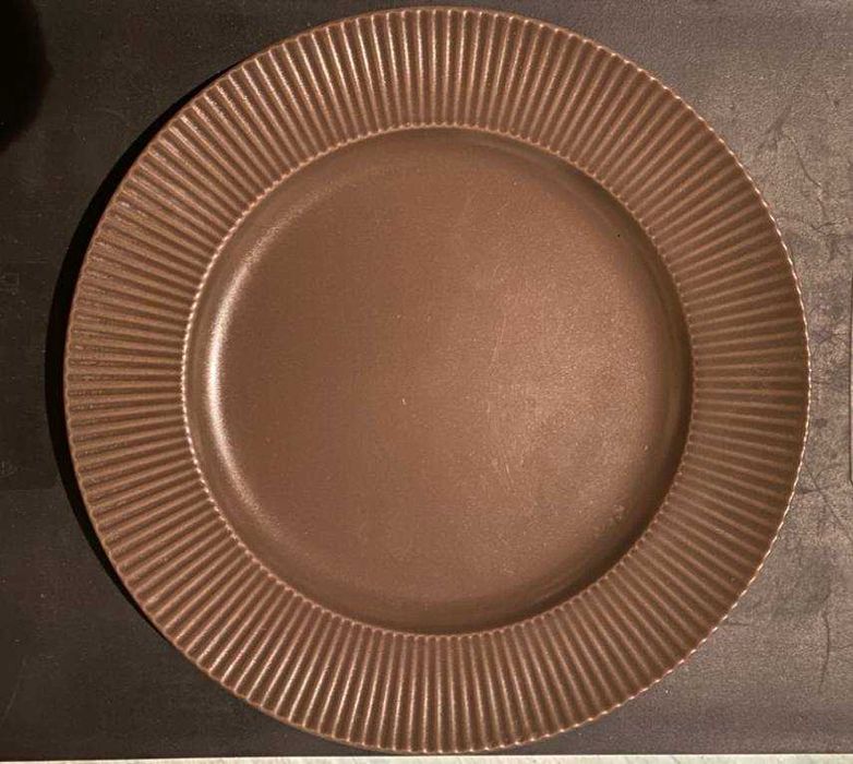 тарелка круглая, прямоугольная. блюдо для пиццы 32 см. керамика.