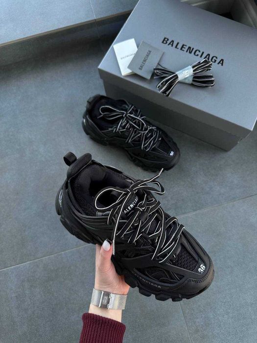 Кроссовки Balenciaga Track 3.0 Black 36-46 Хит Сезона! Купить! Наложка