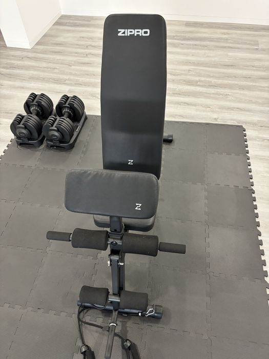 Banco Musculação ZIPRO Volume – Leg Press + Curl Bíceps