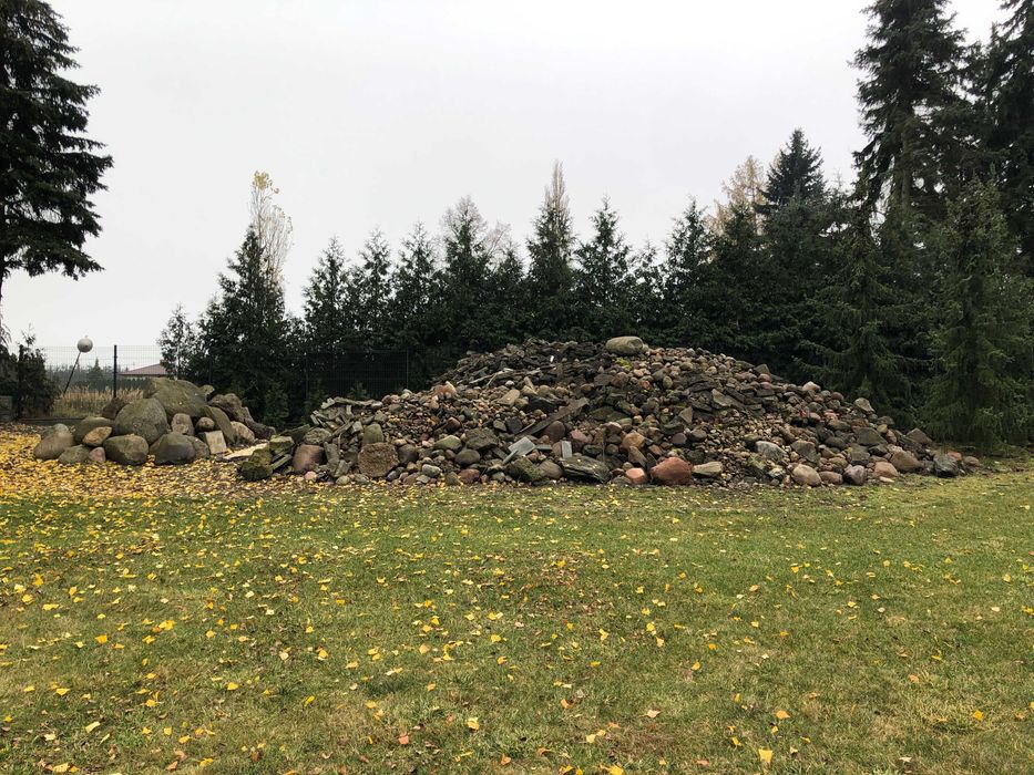 Oddam kamienie polne, gruz betonowy 100 ton