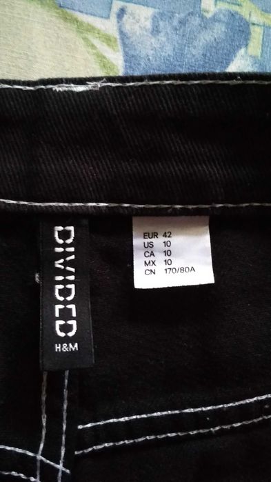 Штаны карго брюки Divided Baggy Rap Hip-Hop Y2K Opium (L-XL) оригинал