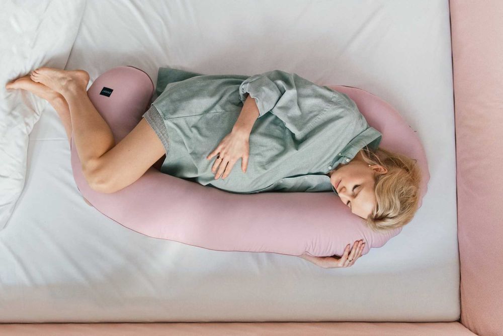 Almofada Gravidez Poofi - Sage Green