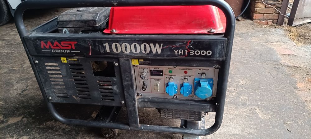 Бензогенератор 10 киловата