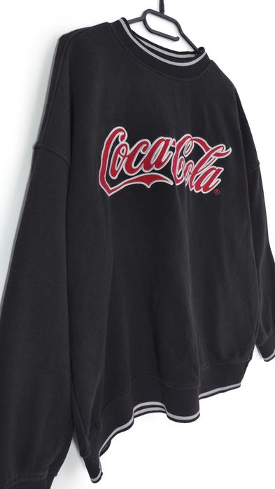 Damska Bluza Dresowa Retro Coca-Cola Czarna H&M |R. S