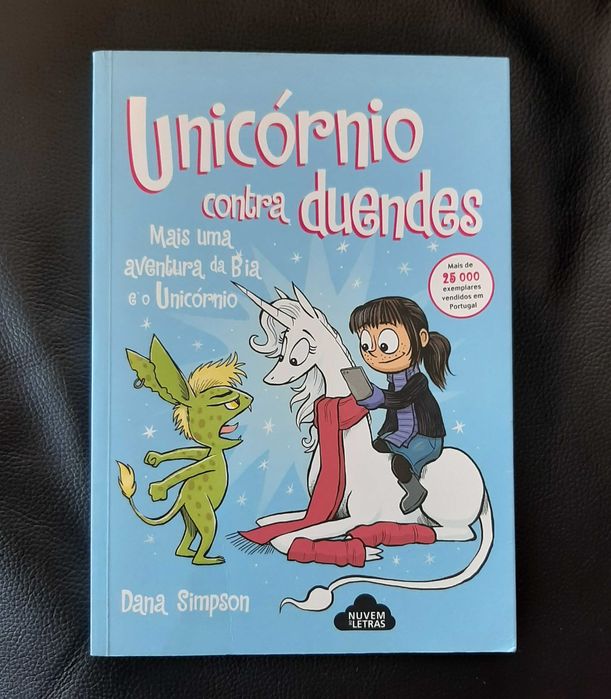 Livro - Bia e o Unicórnio 3 - Unicórnio Contra Duendes - Portes incluí
