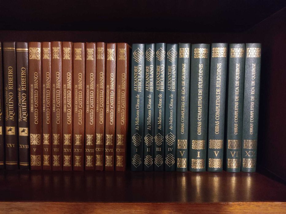 Obras Camilo Castelo Branco, Alexandre Herculano, Júlio Dinis, Eça