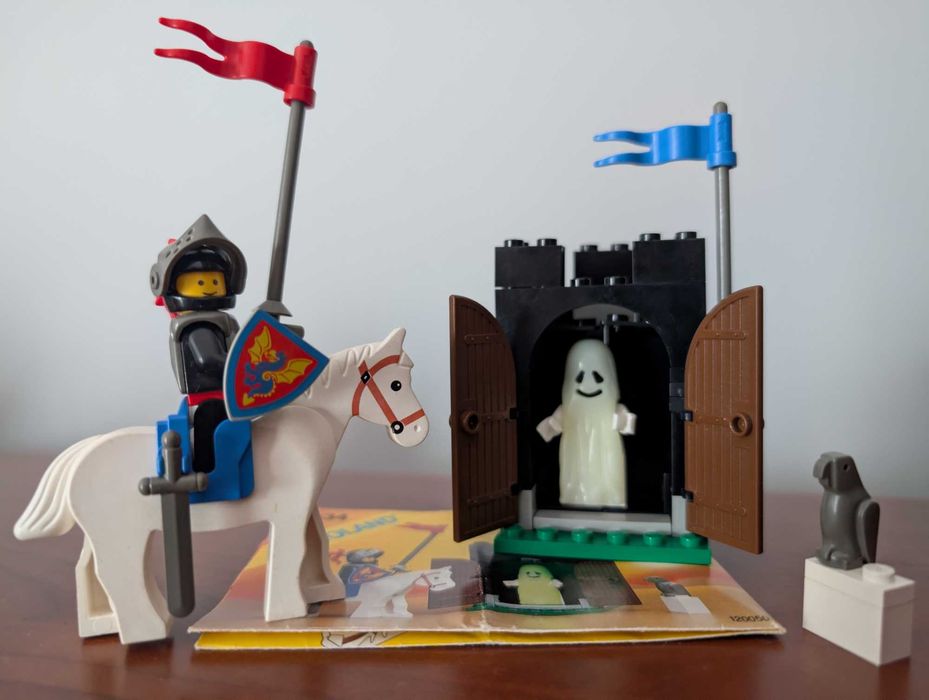 Lego 6034 Rycerz ze Świecącym Duchem Kompletny