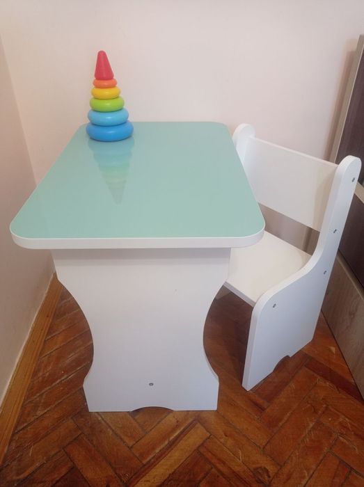 Мій Перший Столик + стільчик. Стіл дитячий Стілець дитячий