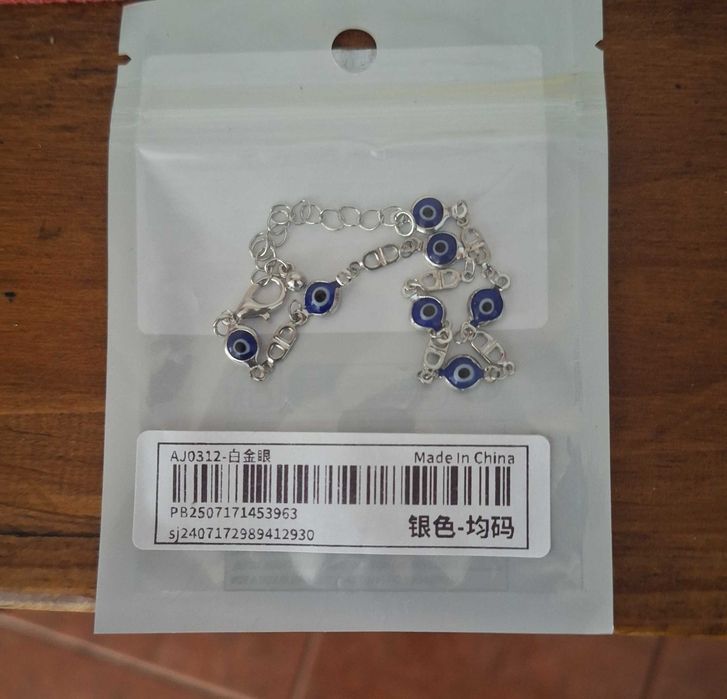 Pulseira em aço - nova