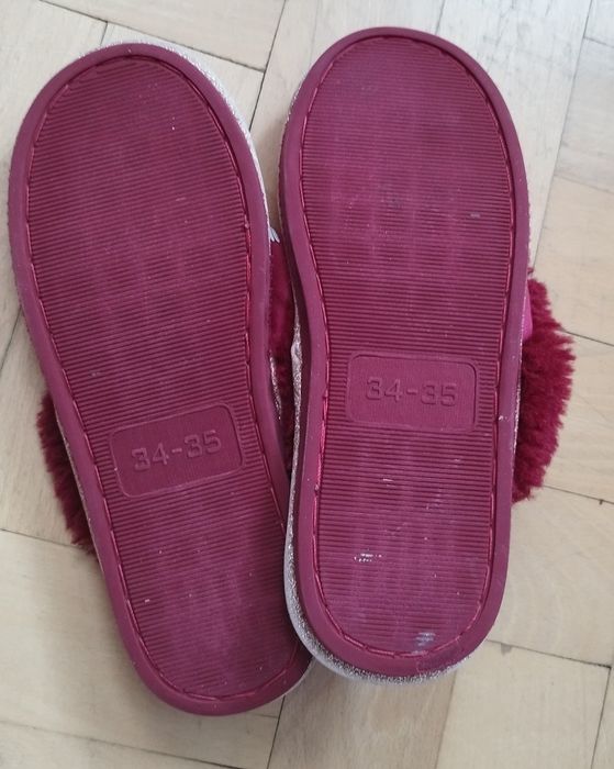 Kapcie Pepco Harry Potter 34-35 bordowe