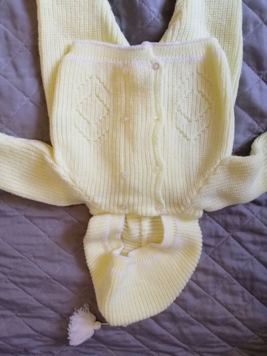 Костюм набір повзунки кофта теплі