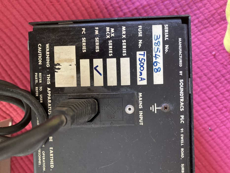 Mesa de som soundtracks