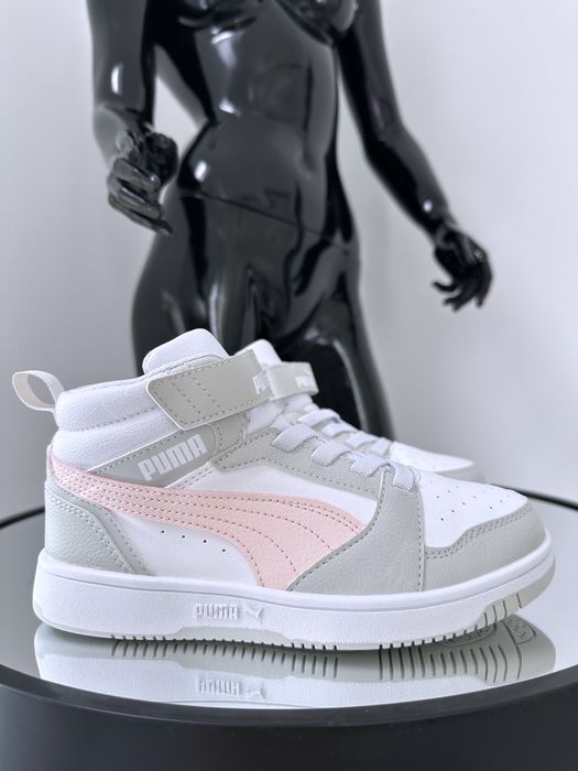 Высокие кроссовки / хайтопы на  липучках Puma