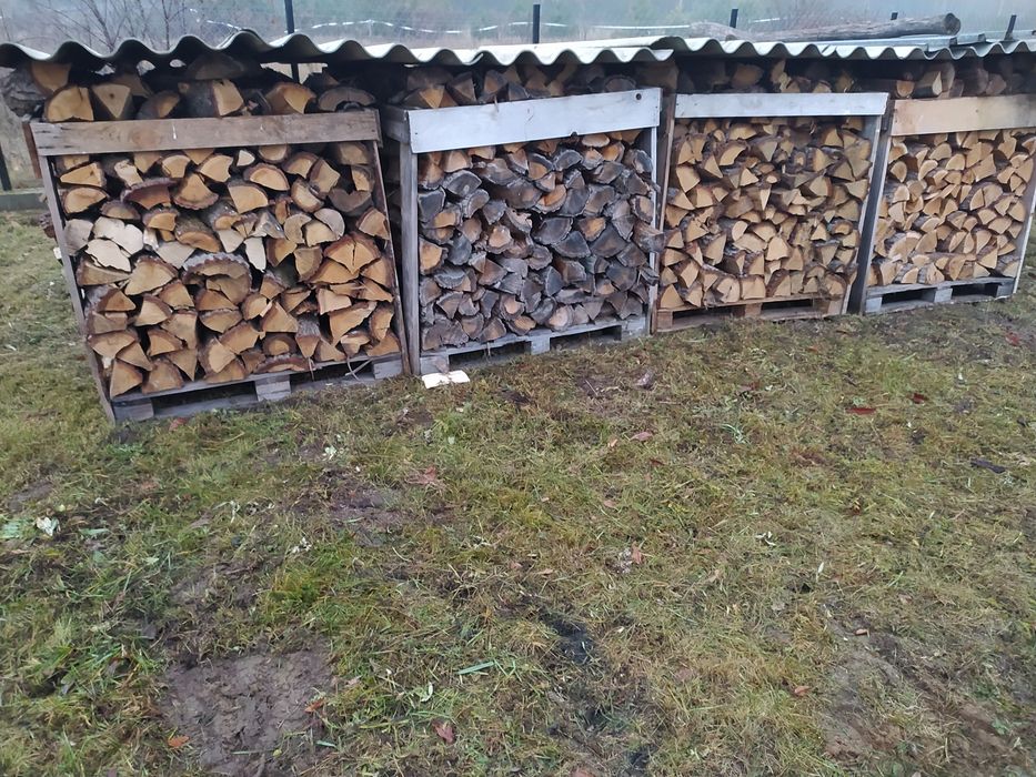 Drewno kominkowe Dębina, brzoza, olcha, sezonowane, transport!
