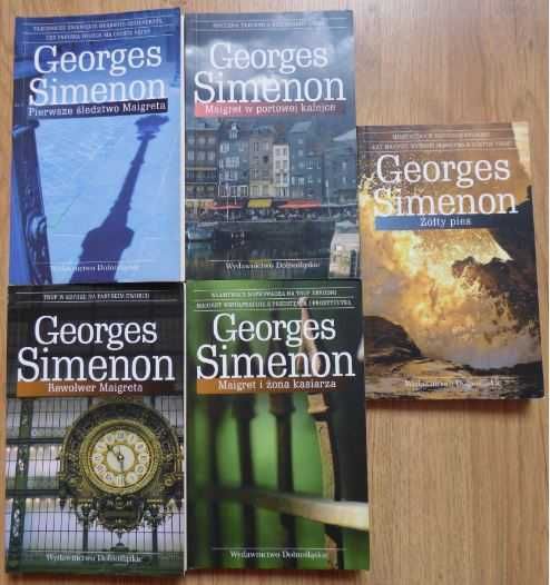 Książki Georges Simenon - Cykl: Komisarz Maigret