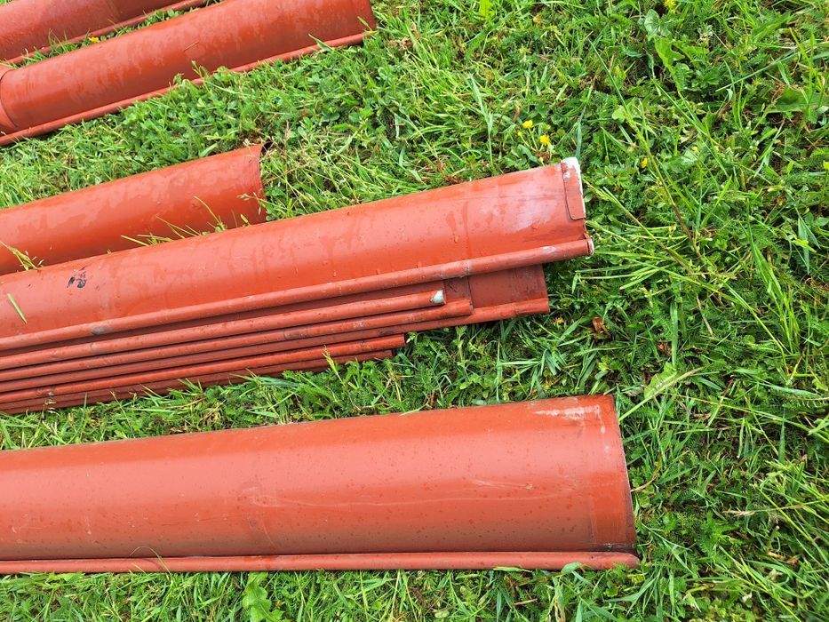 Blacha z demontażu SSAB prelaq + rynny + obróbki