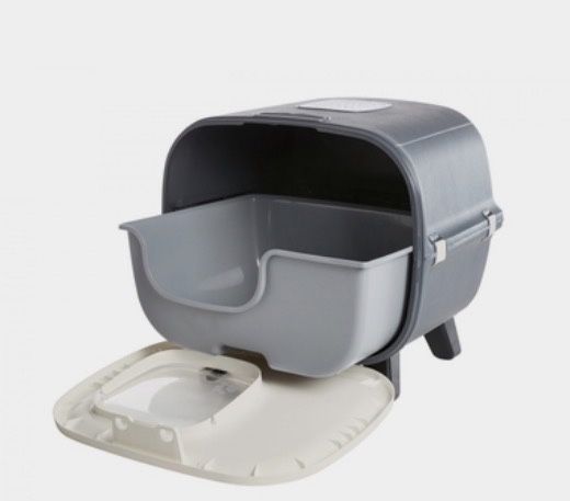 Liteira casa de banho com filtro SAVIC para gato