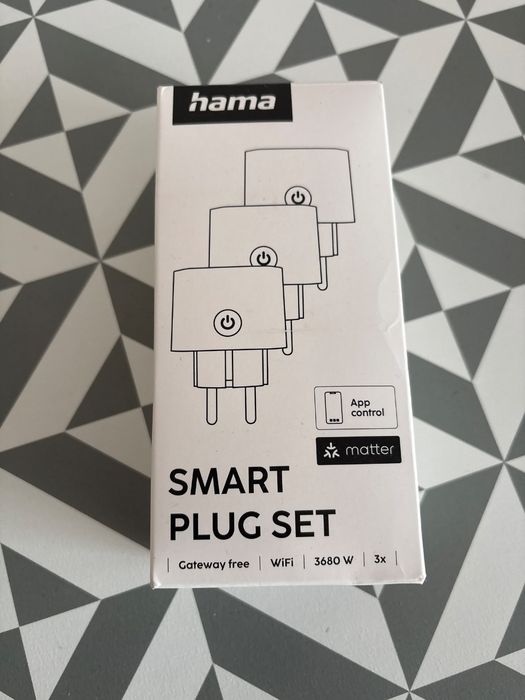 Hama smart plug set 3 inteligentne gniazdka wi-fi