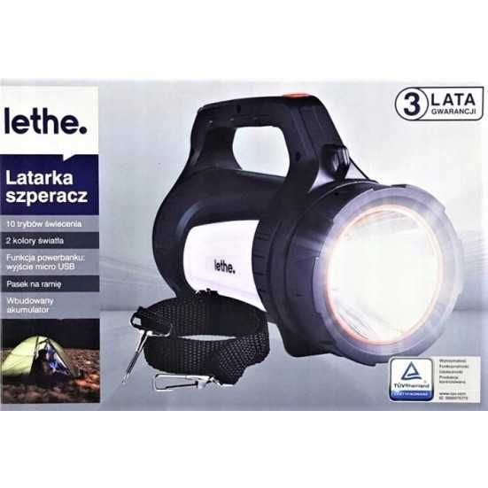 Latarka szperacz LETHE LED OPL0454 z powerbankiem, 10 trybów pracy, 300 lm, IP44