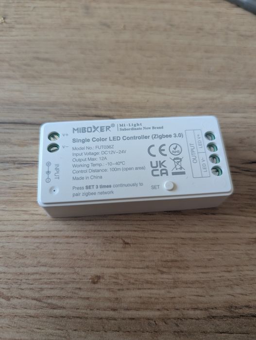 Sterownik LED Zigbee 3.0 MiBoxer / Mi-Light (Single Color, FUT036Z)