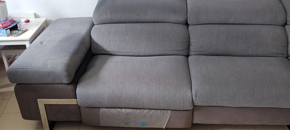 Sofá de canto Chateau d'ax bom estado 3x2m