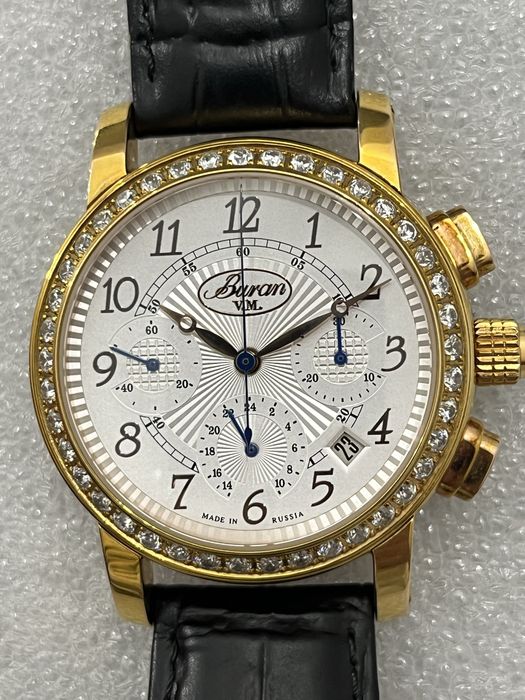 Часы механические хронограф BURAN