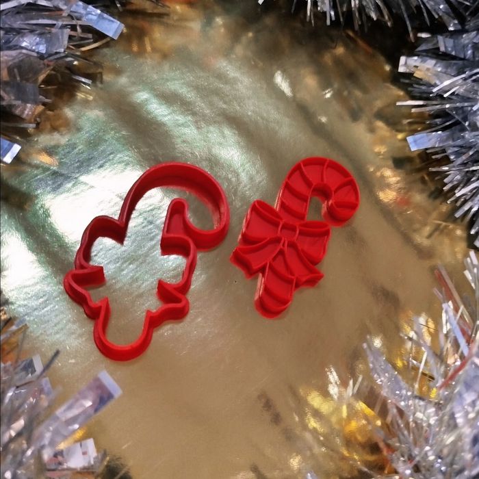 Cortador de bolacha/biscoito bengala doce de Natal  - novo