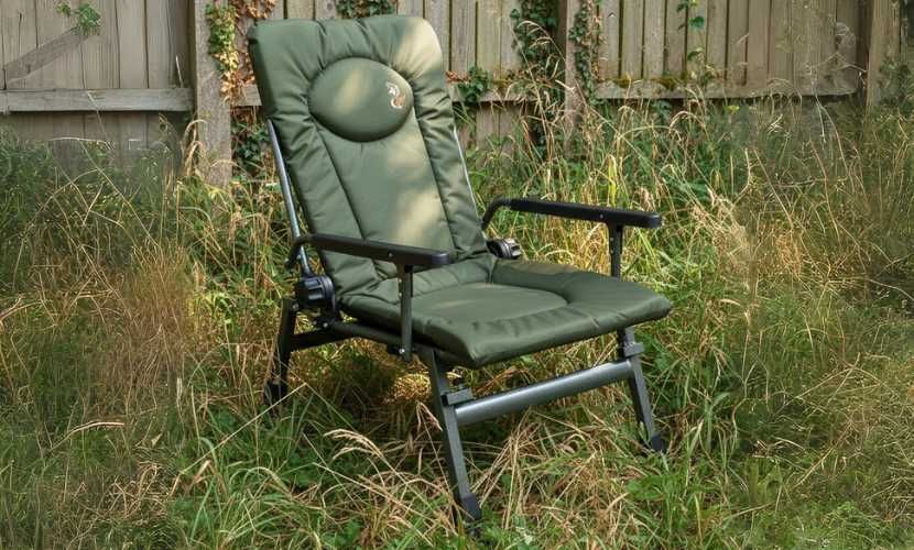 Krzesło Wędkarskie Elektrostatyk Fotel Karpiowy Regulowany Składany