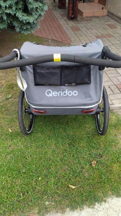 Przyczepka Qeridoo Qupa2 Grey