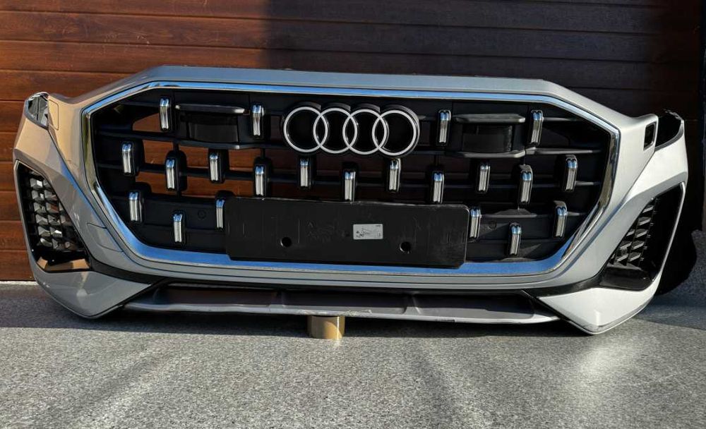 Бампер передний карбон с лайн обычный ауди рску8 ску8 audi rsq8 sq8 q8 разборка шрот