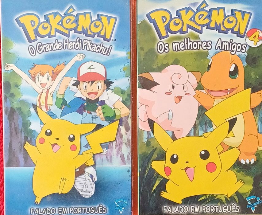 Pokémon 2 Cassetes VHS Raras